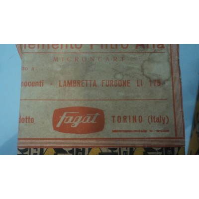 M665 XX - FILTRO ARIA LAMBRETTA INNOCENTI LI175  FCA317-2
