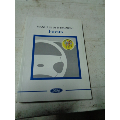 M6798 XX - MANUALE D'ISTRUZIONI FORD FOCUS 1999