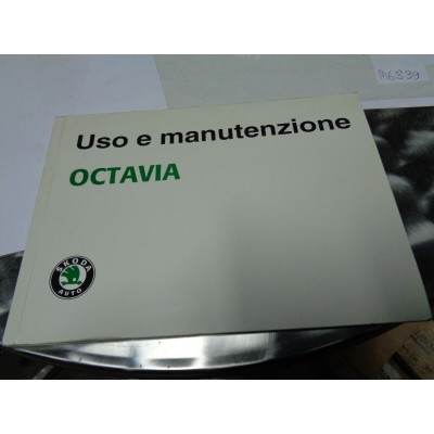 M6839 XX - MANUALE USO E MANUTENZIONE SKODA OCTAVIA