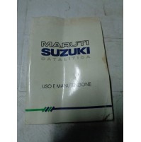 M6852 XX - MANUALE USO E MANUTENZIONE SUZUKI MARUTI