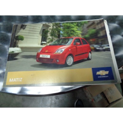 M6919 XX - LIBRETTO MANUALE USO E MANUTENZIONE CHEVROLET MATIZ