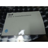 M6951 XX - LIBRETTO MANUALE USO E MANUTENZIONE VOLKSWAGEN GOLF