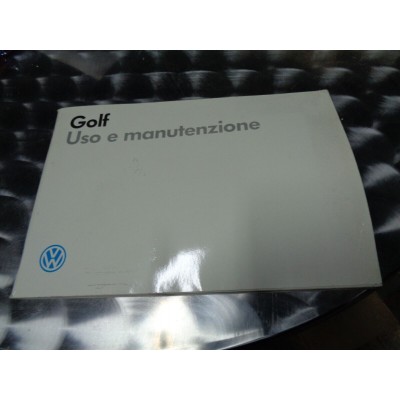 M6951 XX - LIBRETTO MANUALE USO E MANUTENZIONE VOLKSWAGEN GOLF