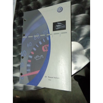 M6966 XX - LIBRETTO MANUALE USO E MANUTENZIONE VOLKSWAGEN VW PASSAT VARIANT