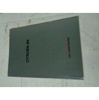 M7014 XX - LIBRETTO MANUALE USO E MANUTENZIONE CITROEN BX