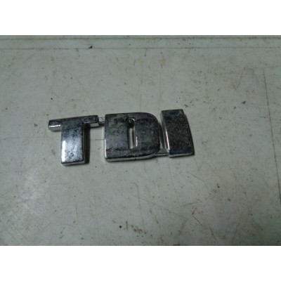 M7173 XX - LOGO STEMMA EMBLEM EMBLEMA SCRITTA FREGIO VOLSWAGEN TDI