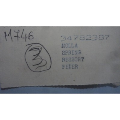 M746 XX - MOLLA ORIGINALE INNOCENTI 34782387-0