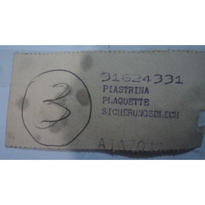 M771 XX - STAFFA PIASTRINA PIASTRA  ORIGINALE INNOCENTI 31624331-0