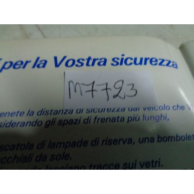 M7723 XX - LIBRETTO USO E MANUTENZIONE CITROEN BX BENZINA-0
