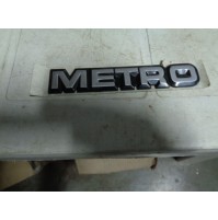 M8049 XX - SCRITTA LOGO STEMMA EMBLEM EMBLEMA FREGIO AUSTIN MINI METRO