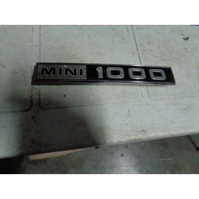 M8062 XX - SCRITTA LOGO STEMMA EMBLEM EMBLEMA FREGIO MINI 1000