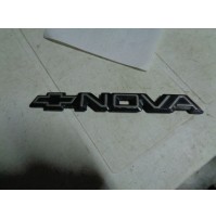 M8078 XX - SCRITTA LOGO STEMMA EMBLEM EMBLEMA FREGIO CHEVROLET NOVA