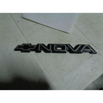 M8078 XX - SCRITTA LOGO STEMMA EMBLEM EMBLEMA FREGIO CHEVROLET NOVA