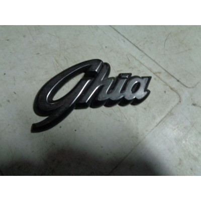 M8082 XX - SCRITTA LOGO STEMMA EMBLEM EMBLEMA FREGIO GHIA FORD