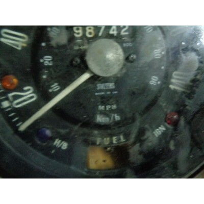 M8342 XX - CONTACHILOMETRI STRUMENTAZIONE SMITHS MORRIS LAND ROVER 90 MINOR-0