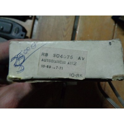 M8379G - SET SERIE PASTICCHE PASTIGLIE AUTOBIANCHI A112 FIAT 124 131 127 128 131-0