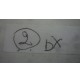 M843 XX - PLASTICA FRECCIA ANTERIORE FIAT 127 DESTRA DX