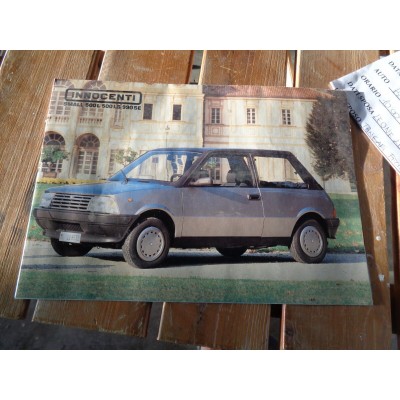 M8704V XX - DEPLIANT PUBBLICITARIO INNOCENTI MINI SMALL 500L 500LS 500 990 990SE-1