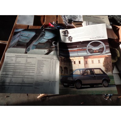 M8704V XX - DEPLIANT PUBBLICITARIO INNOCENTI MINI SMALL 500L 500LS 500 990 990SE-0