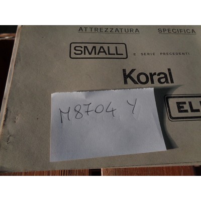M8704Y XX - DEPLIANT MANUALE ATTREZZTURA SPECIFICA INNOCENTI MINI SMALL KORAL-0