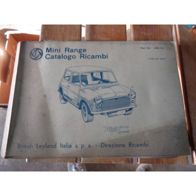 M8704g XX - MINI RANGE CATALOGO RICAMBI MINI MINOR COOPER 850 1000 MKI MKII MK3
