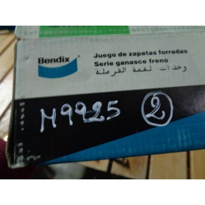 M9925 - KIT SET GANASCE FRENO 325524 FORD ESCORT CAPRI VOLVO 345 GL GLS-1