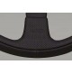 VOLANTE NARDI - PELLE NERA  RAZZE NERE - Ø 350mm 6089.35.2071