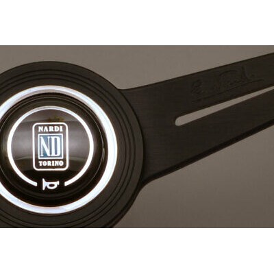 VOLANTE NARDI - in pelle nera e razze nere - Ø 330mm 6061.33.2001-1