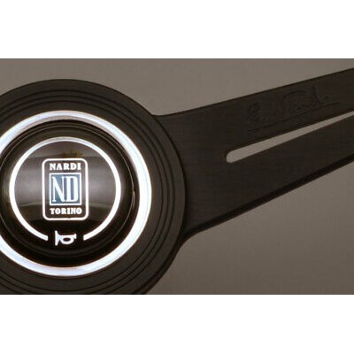 VOLANTE NARDI - in pelle nera e razze nere - Ø 330mm 6061.33.2001-1