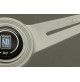 VOLANTE NARDI - legno di mogano razze BIANCHE ANODIZZATE - Ø 360mm 5061.36.1000 