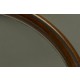 VOLANTE NARDI - mogano E razze BIANCHE ANODIZZATE - Ø 360mm 5061.36.1090