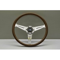 VOLANTE NARDI - mogano razze lucide con viti a vista - Ø 360mm 5061.36.3090