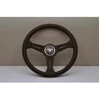 VOLANTE NARDI - pelle nera traforata e razze nere - Ø 330mm 6062.33.2092